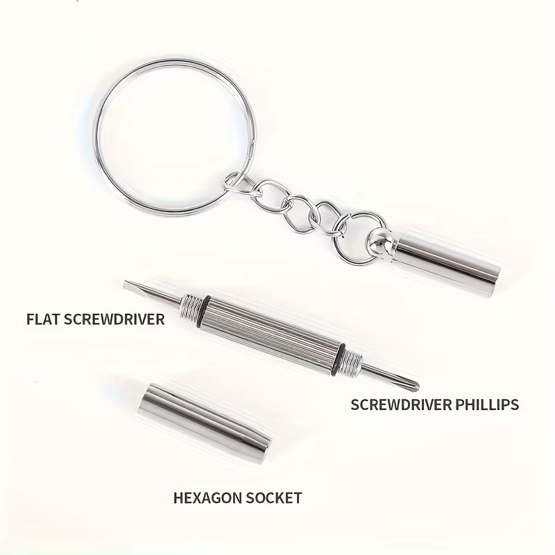 Steel Glasses Screwdriver
